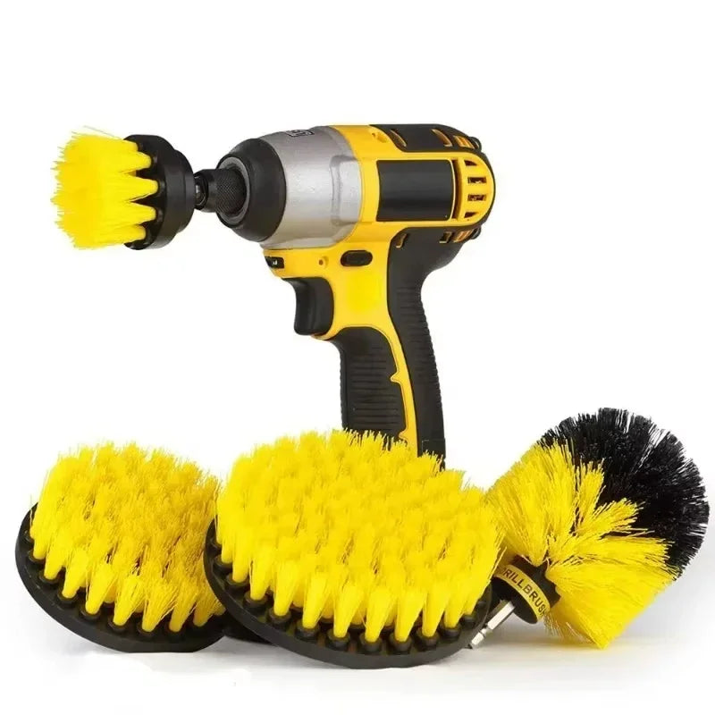 Electric Drill Scrubber Brush Kit